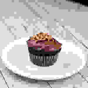 Nutella Filled cupcake - 2 Pc by Coffee Planet Bakery