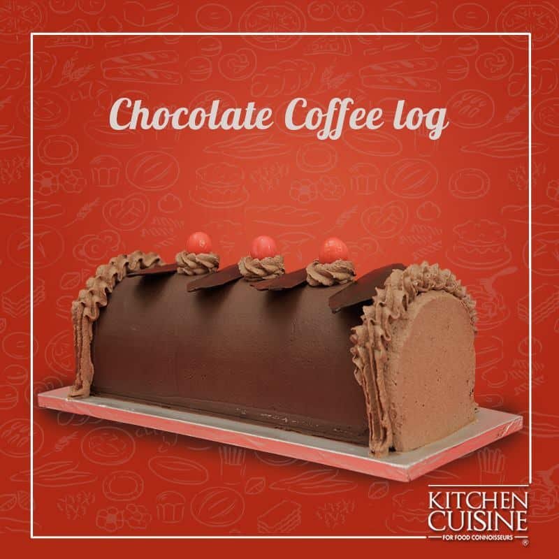 Chocolate Coffee Log
