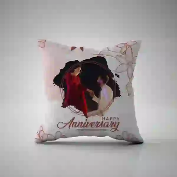 Customized Anniversary Pillow