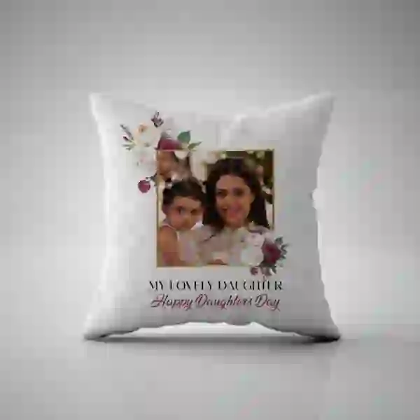 Customized Daughter’s Day Pillow