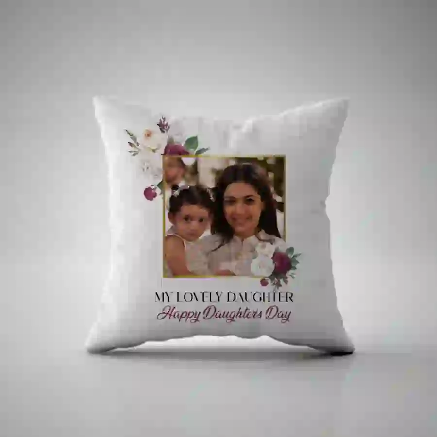 Customized Daughter’s Day Pillow