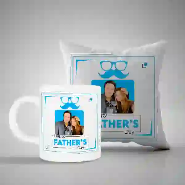 Customized Father’s Day Mug & Pillow