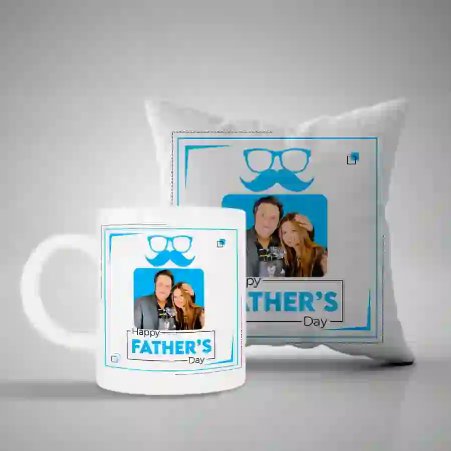 Customized Father’s Day Mug & Pillow