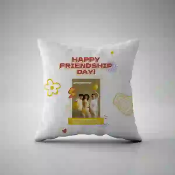 Customized Friendship Day Pillow
