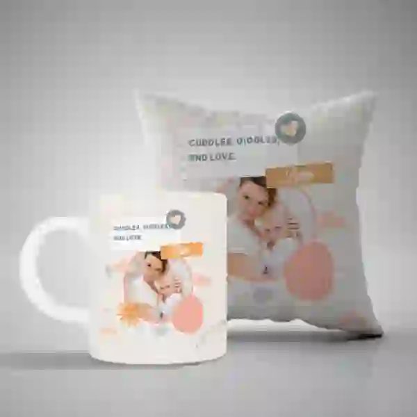 Customized Mug & Pillow for Baby