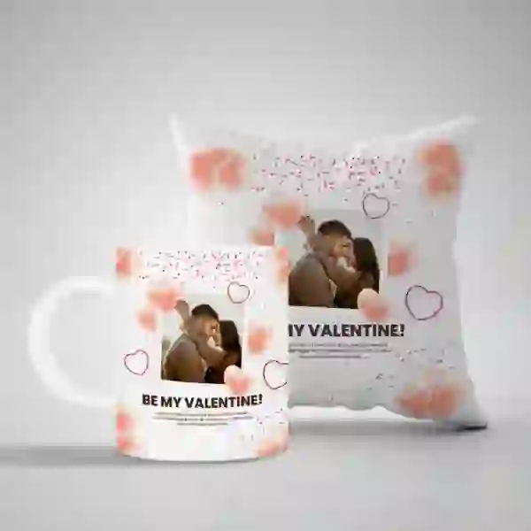 Customized Valentine’s Day Mug & Pillow