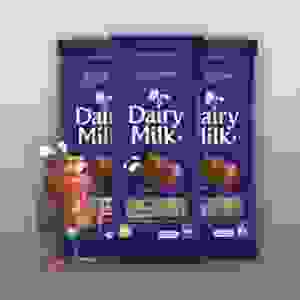 3 Dairy Milk Chocolate Large 90g
