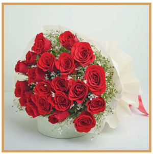 Red Roses Bunch 24pcs
