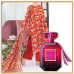 Lawn Suit by Gul Ahmed (Assorted Color & Design) & Women Perfume